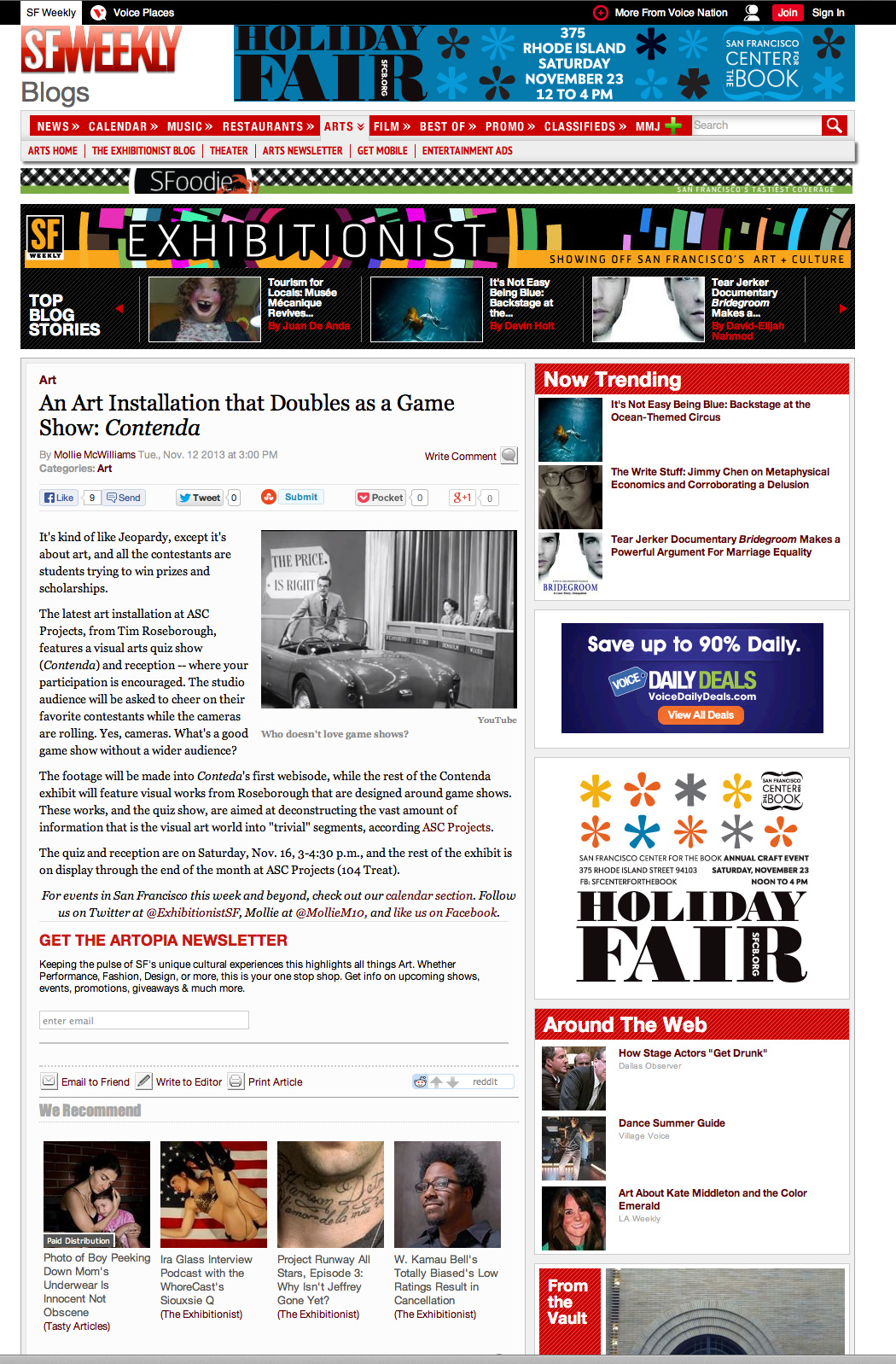 SFweekly.com, November 12, 2013