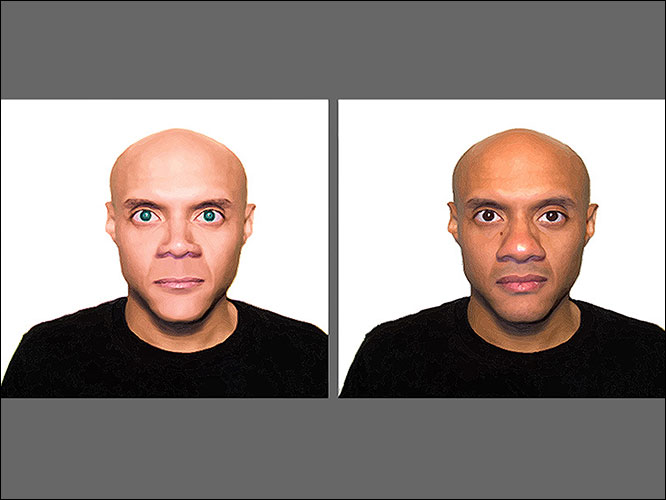 Facial Deconstruction (After Michael Jackson)